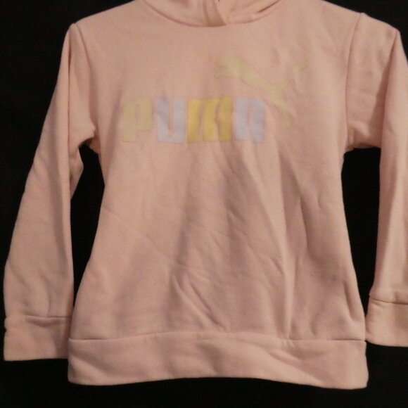 PUMA | size 8 | Pink Hooded Sweatshirt / Hoodie - Picture 9 of 16